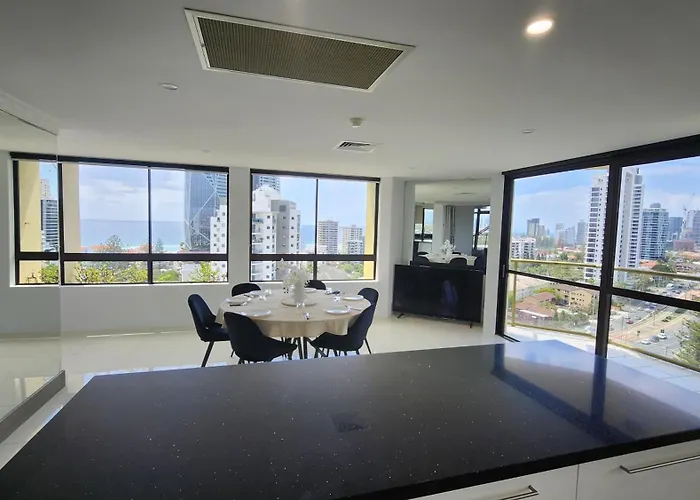Penthouse In Surfers Hawaiian Holiday Apartments Gold Coast